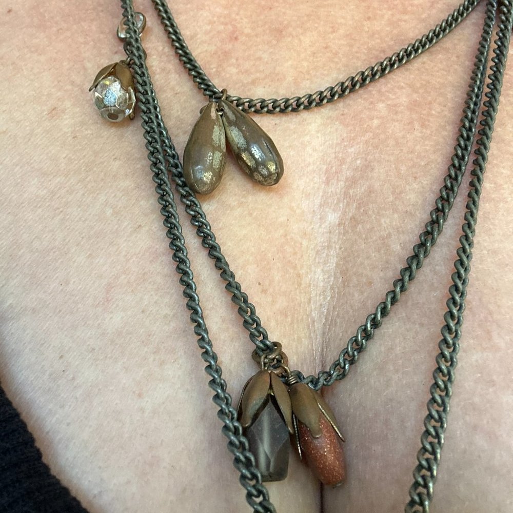 Vintage Subversive for Target multi-strand avant garde necklace 2008